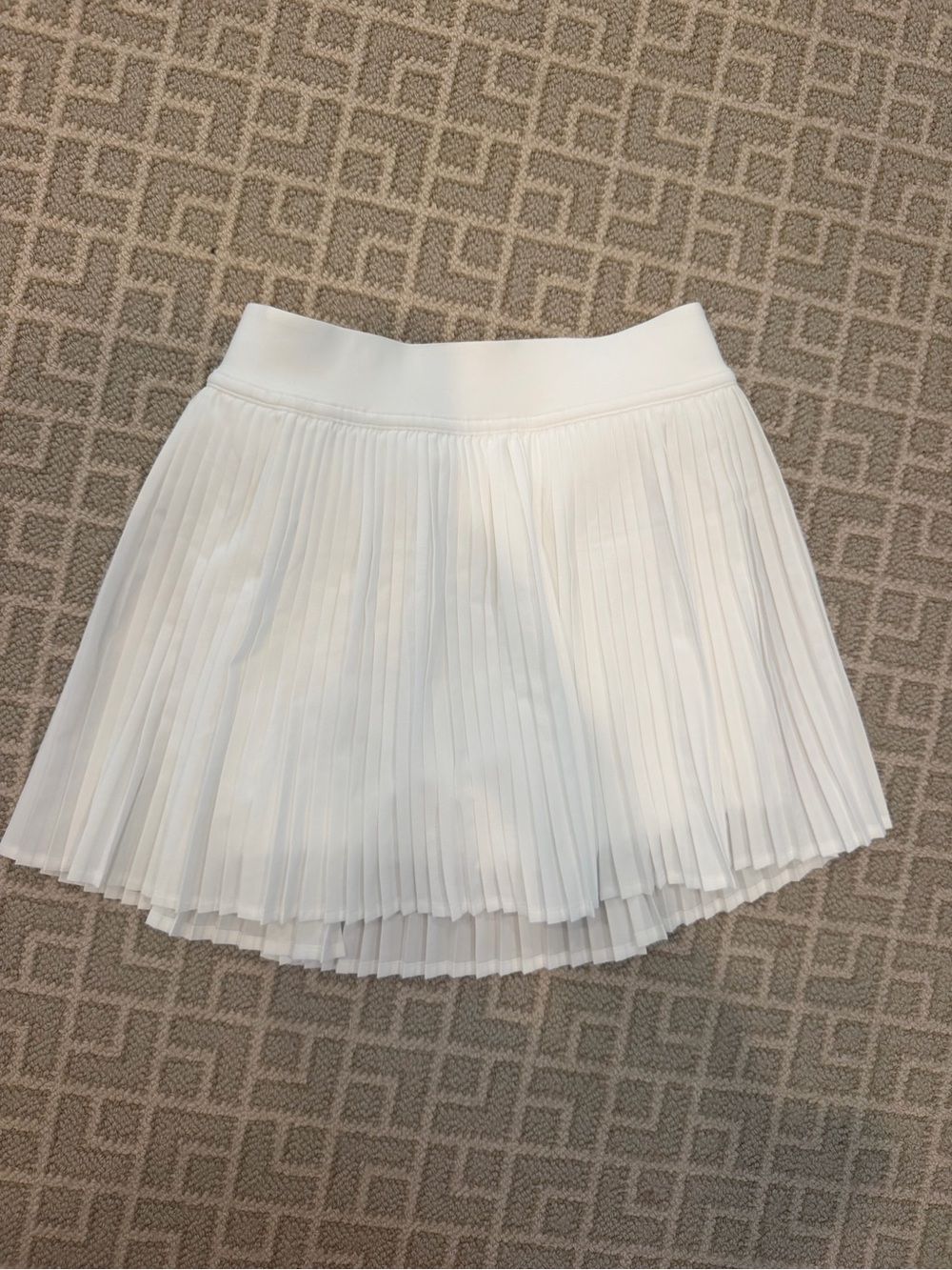 Lululemon RePleat High-Rise White Pleated Tennis Skirt - Picture 9 of 11